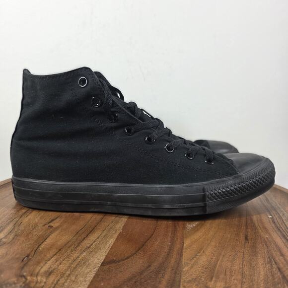 Converse Chuck Taylor All Star Mens Triple Black Size 11.5 High Top Shoes main image 8